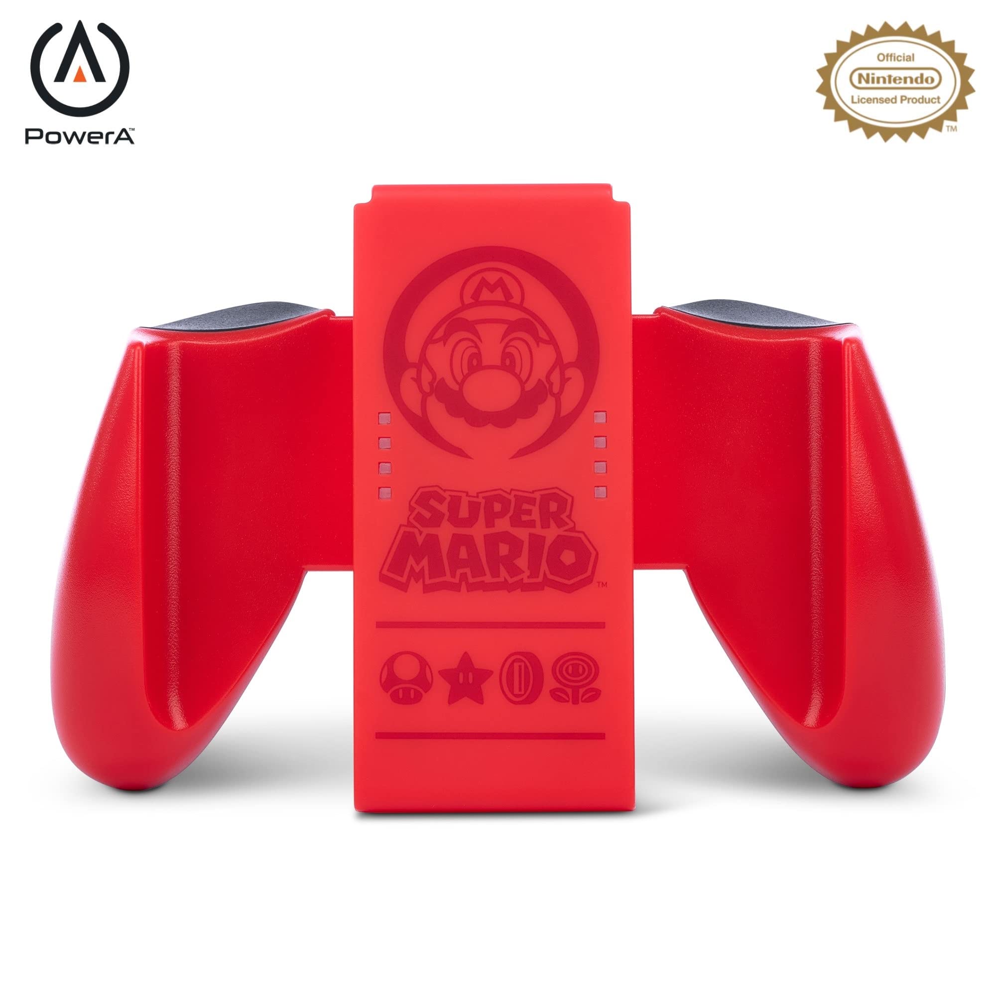 Mando Nintendo Switch Power A Agarre CóModo Joy-Con Rojo Super Mario - Edición especial Mando Nintendo Switch Power A Agarre CóModo Joy-Con Rojo Super Mario - Edición especial